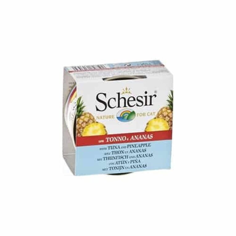 شيزر تونا مع الاناناس للقطط