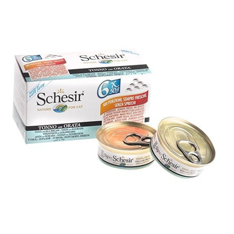 شيزر التونة مع سمك الدينيس في الجيلي