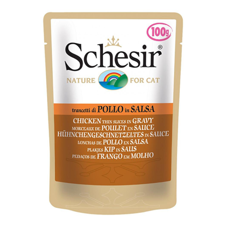 شيزر شرائح الدجاج مع الصلصة