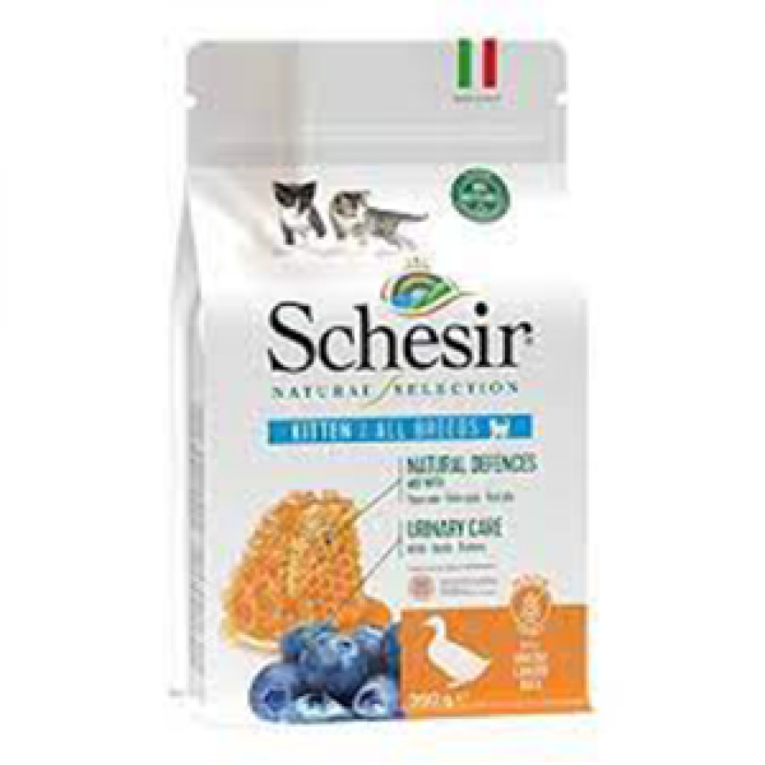 شيزر أكل دراي للقطط الصغيرة بالبط