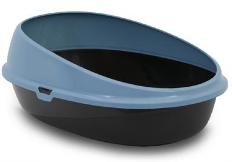 صحن رمل كبير بين اب ازرق