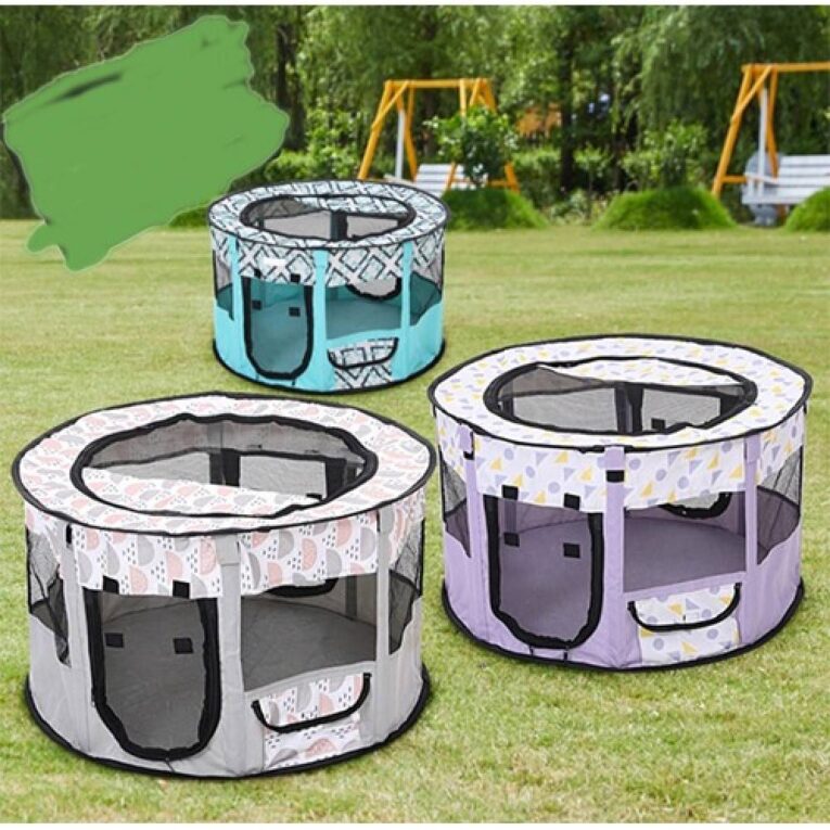 خيمة للقطط دائرية بثلاث مقاسات