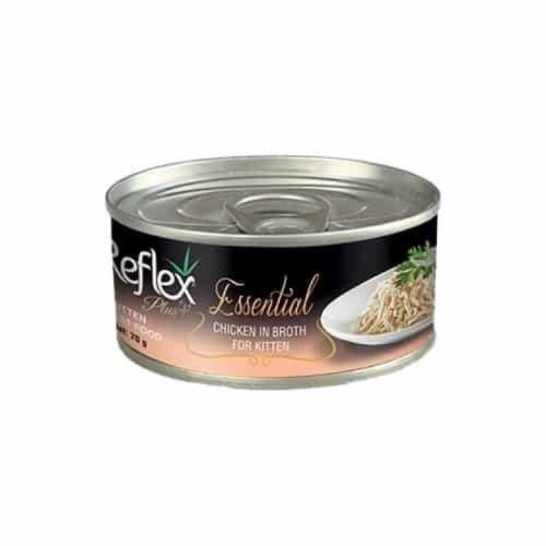 ريفليكس قطط طعام رطب دجاج للقطط الصغيرة 70 جرام