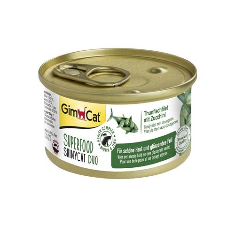 جيم كات طعام رطب التونا مع الكوسا 70غ