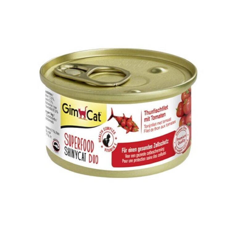 جيم كات شرائح التونا مع الطماطم 70غ