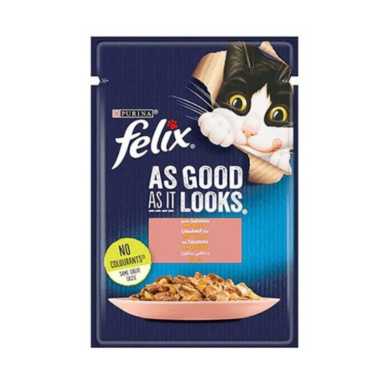 فيلكس السلمون في الجيلي 85غ