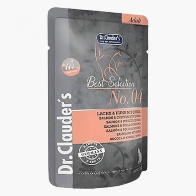 دكتور كلاودر ويت فوود سلمون مع دجاج 85.جرام