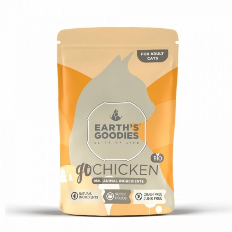 ايرث قوديز طعام رطب للقطط بالدجاج 85 ج