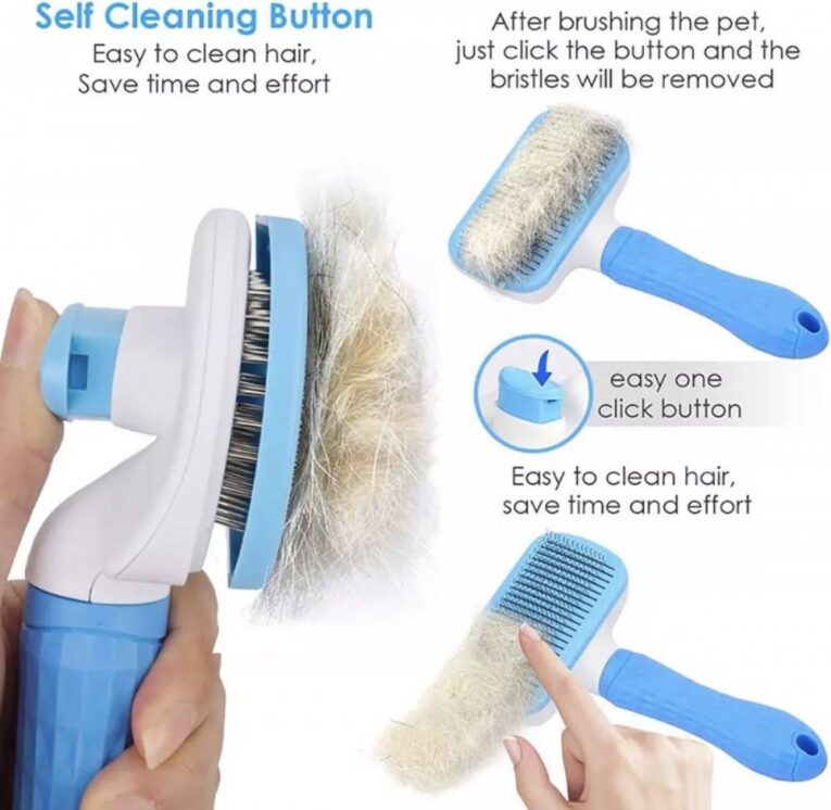 مشط Clean مربع بضغطة