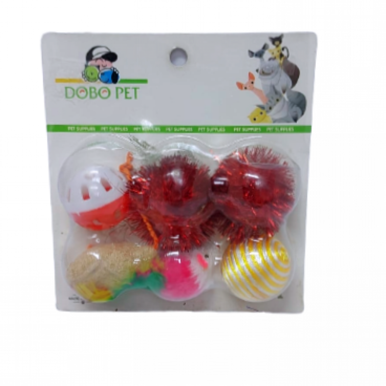 لعبة قطط DOBO PET مجموعه كرات kp-043