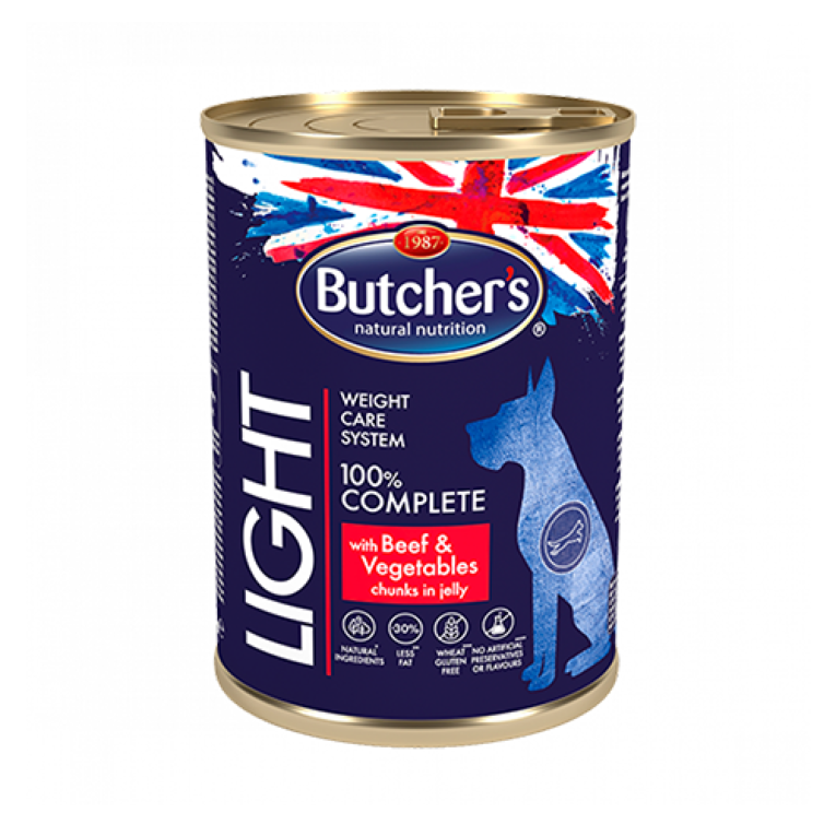 بوتشرز لحوم البقر والخضروات مقطعة في جيلي 400 جرام